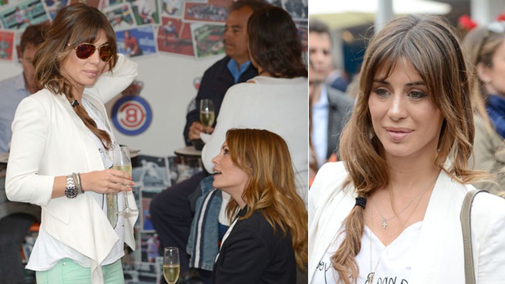 Elena Tablada disfrutó de la jornada con su amiga Raquel Rodríguez