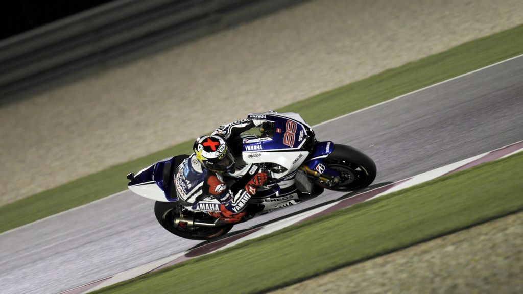 Jorge Lorenzo vuela con su Yamaha