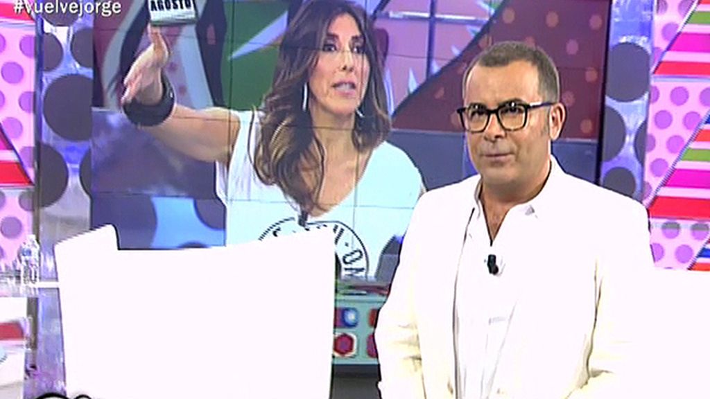 El programa le ha recibido con un ramo de flores