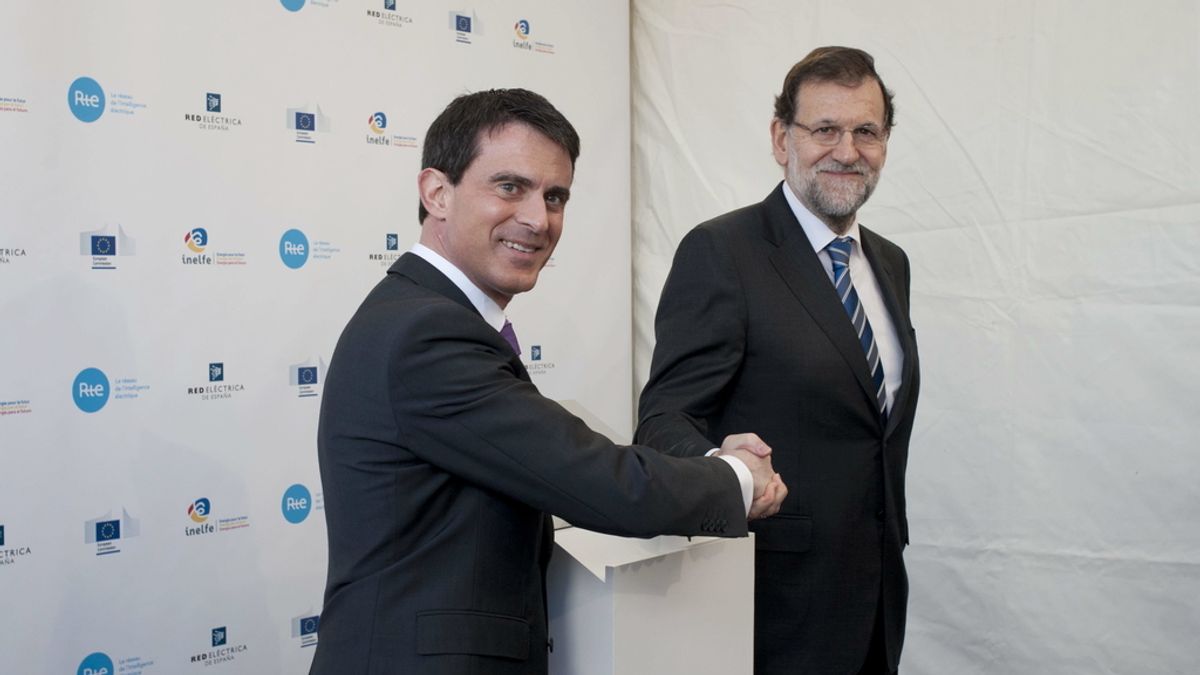 Mariano Rajoy y Manuel Valls