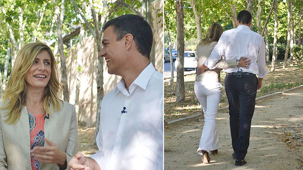 Jugaron al basket, se encontraron con Begoña, la mujer de Sánchez, y fueron a la sede del PSOE