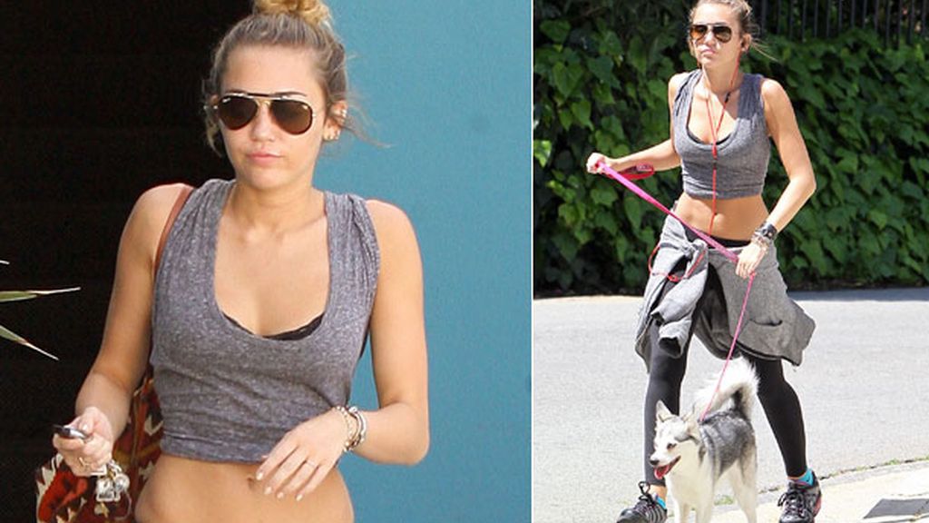 La Miley más deportista