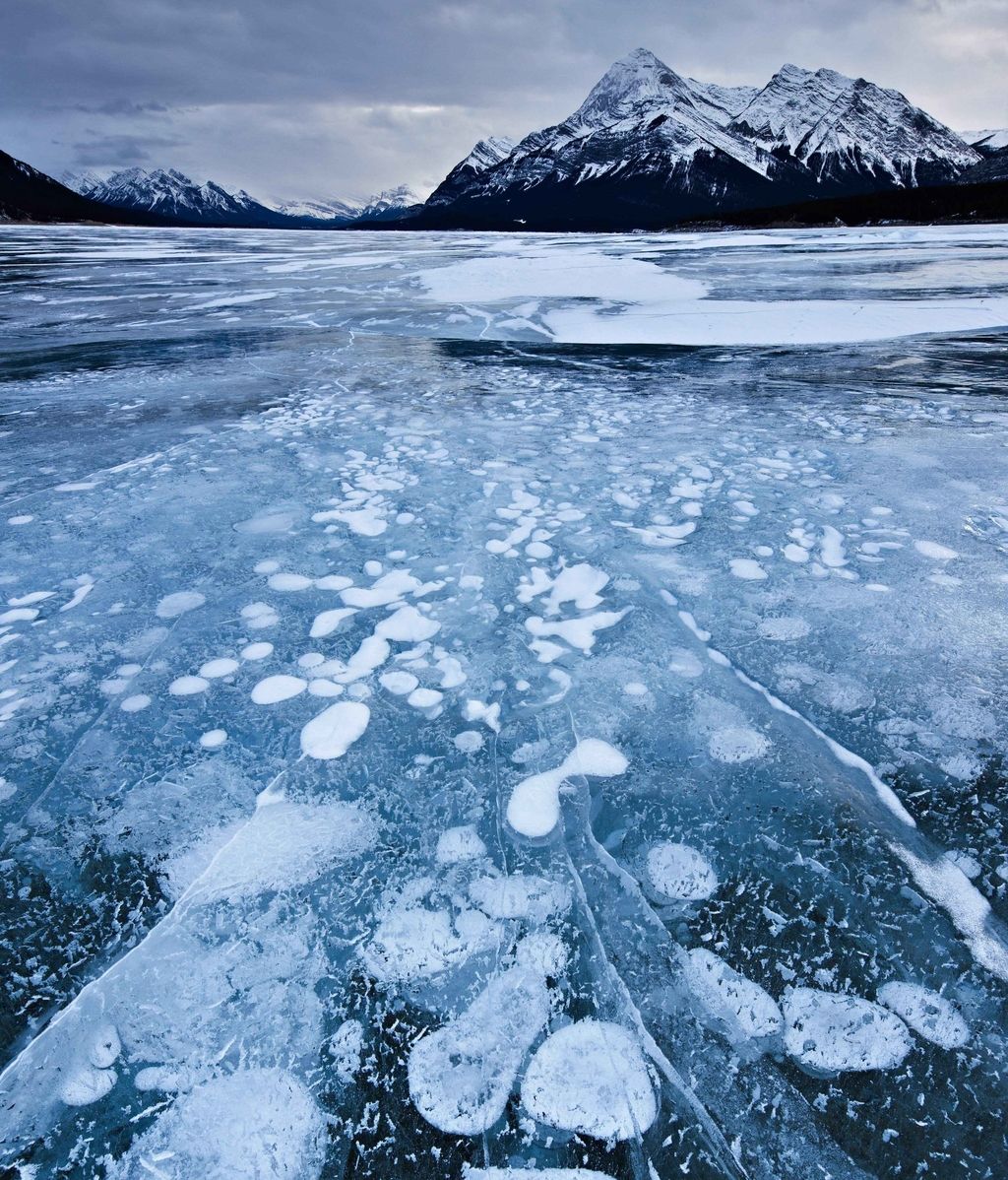 La belleza peligrosa del metano congelado