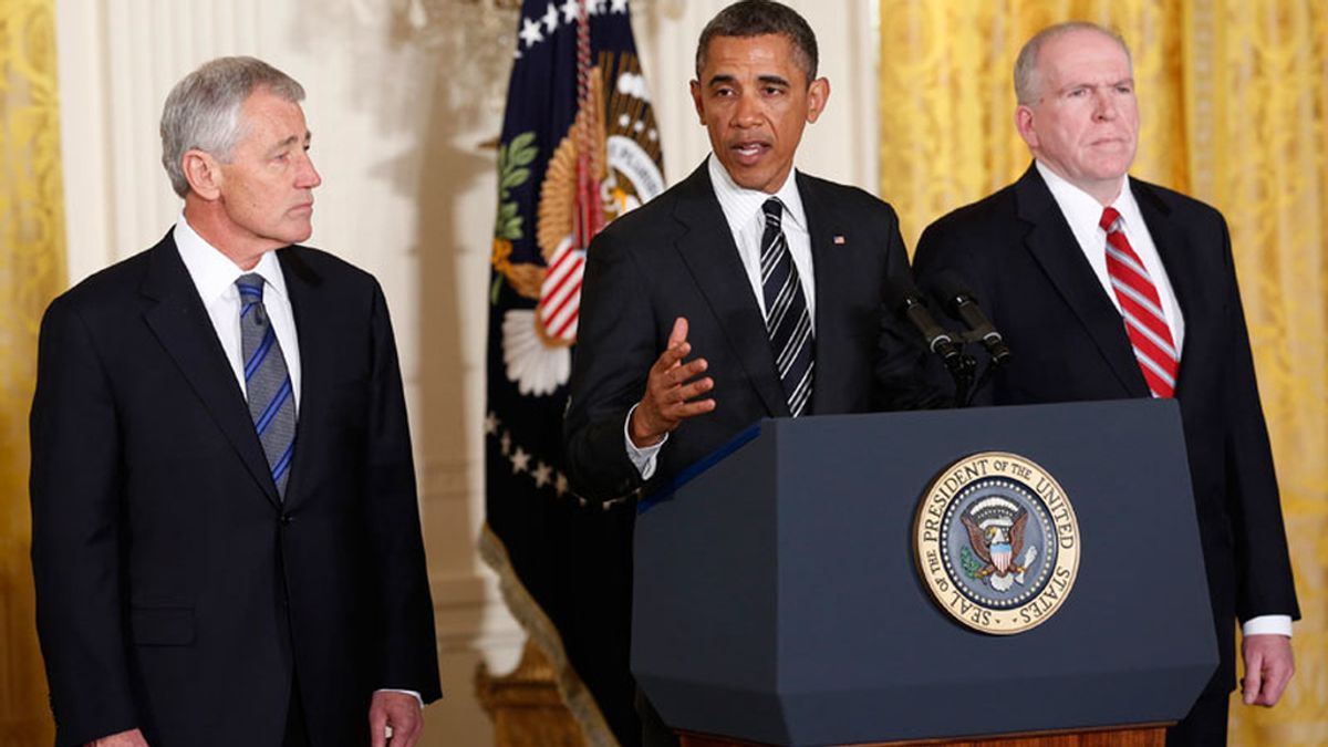Obama confirma a Chuck Hagel para Defensa y a John Brennan para la CIA