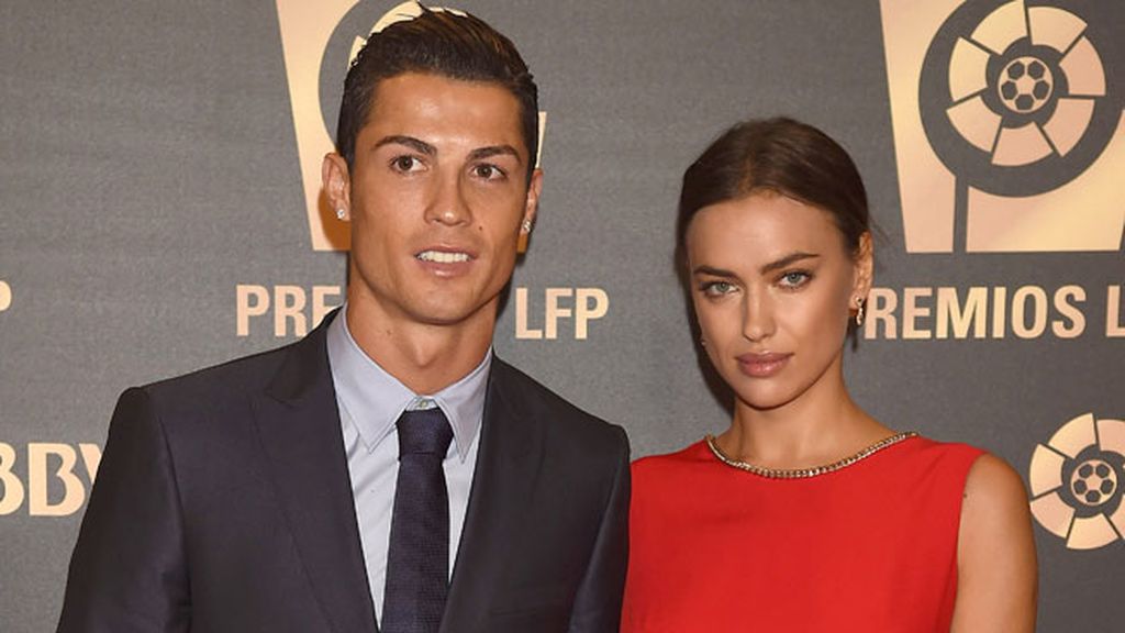 "Deseo a Irina la mayor felicidad", decía Cristiano Ronaldo