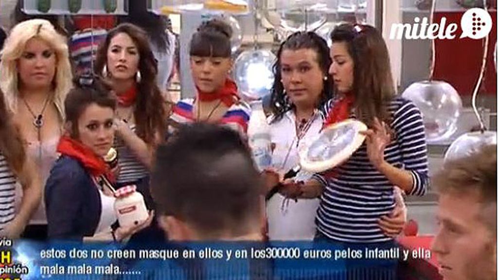 Los chicos le han dedicado un baile a Miriam, la última expulsada