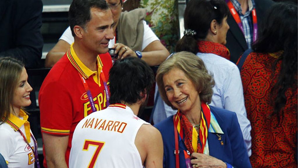 Los príncipes apoyan el deporte español