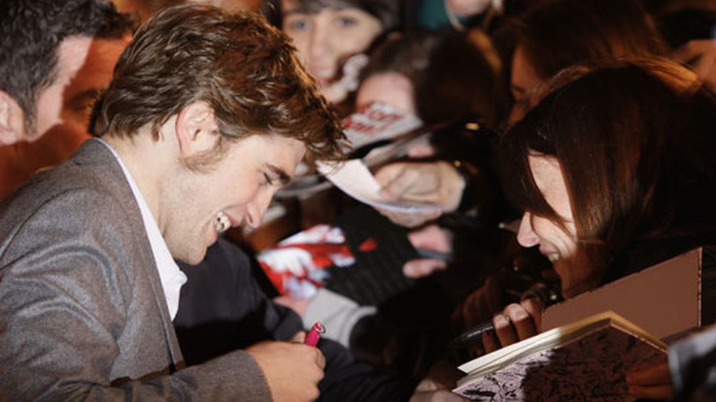 Pattinson desata la locura en Londres