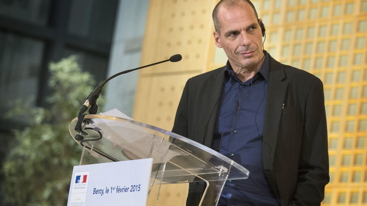 El ministro de Economía griego, Yanis Varoufakis