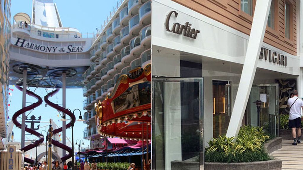 Siete vecindarios y un verdadero parque natural en el centro del barco