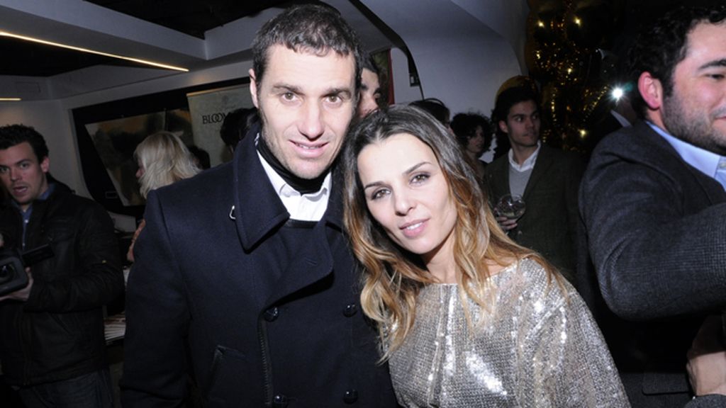 Iván Helguera y su mujer, Lorena Casado