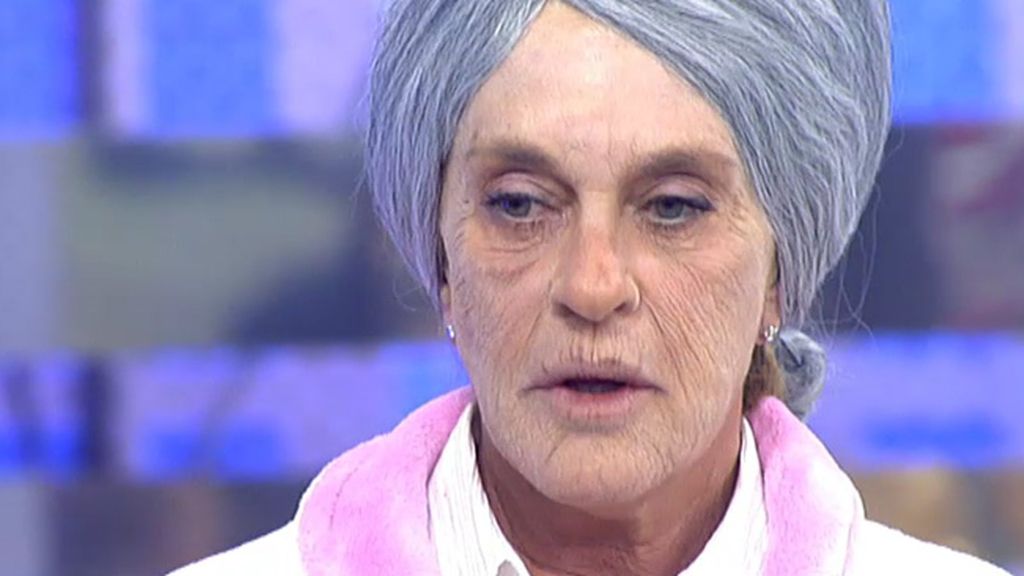 El plató de 'Sálvame' se convierte en un geriátrico