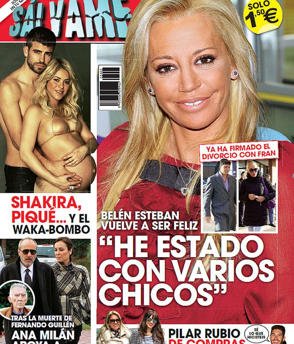 Belén Esteban, Portada revista Sálvame
