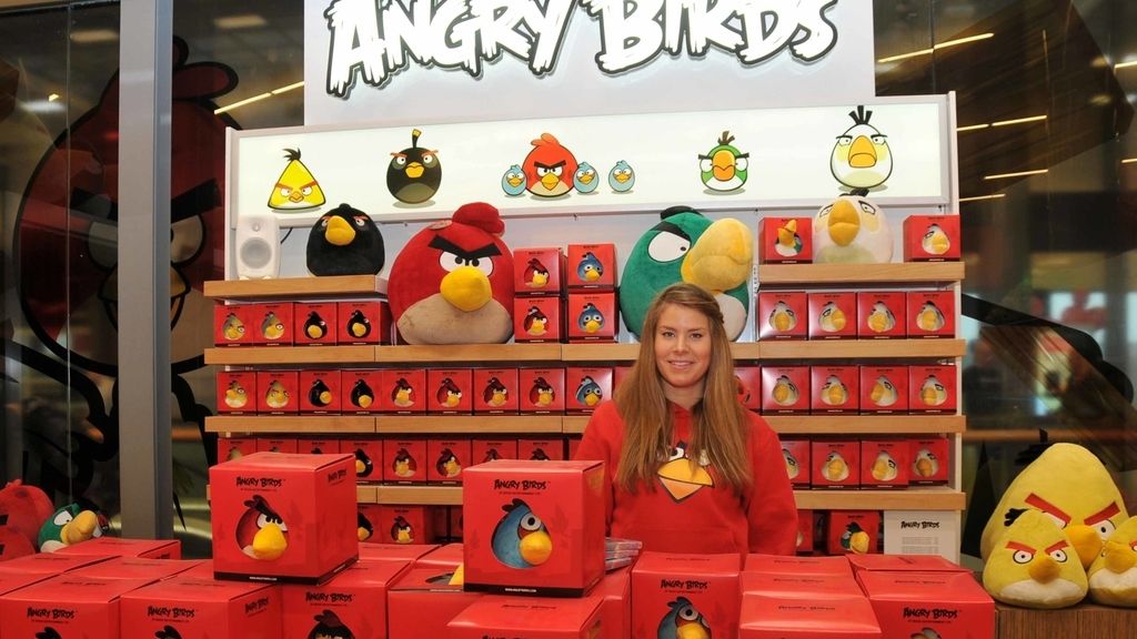 Angry Birds abre tienda en Helsinki