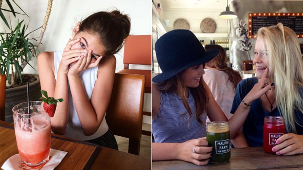 Le encantan los 'smoothies', nos lo enseña en su Instagram, ¡con 349 mil seguidores!