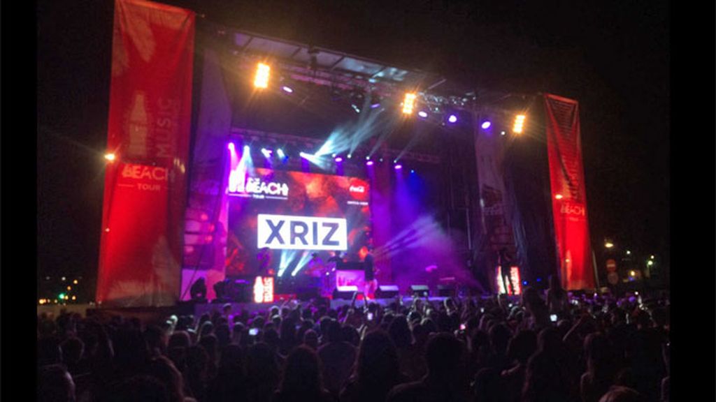 Y el públicó lo disfrutó coreando sus canciones