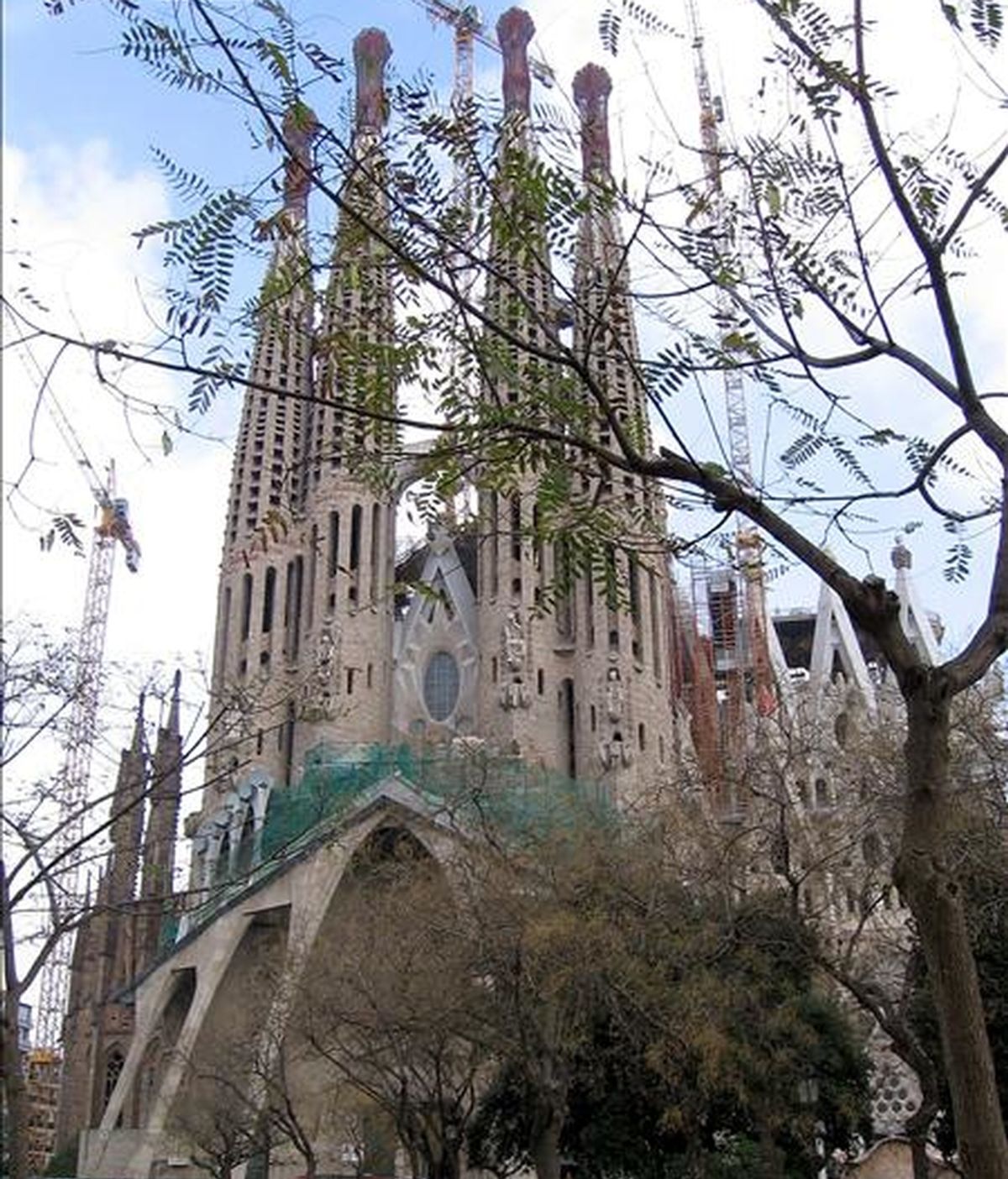Fachada de la Sagrada Familia. EFE/Archivo
