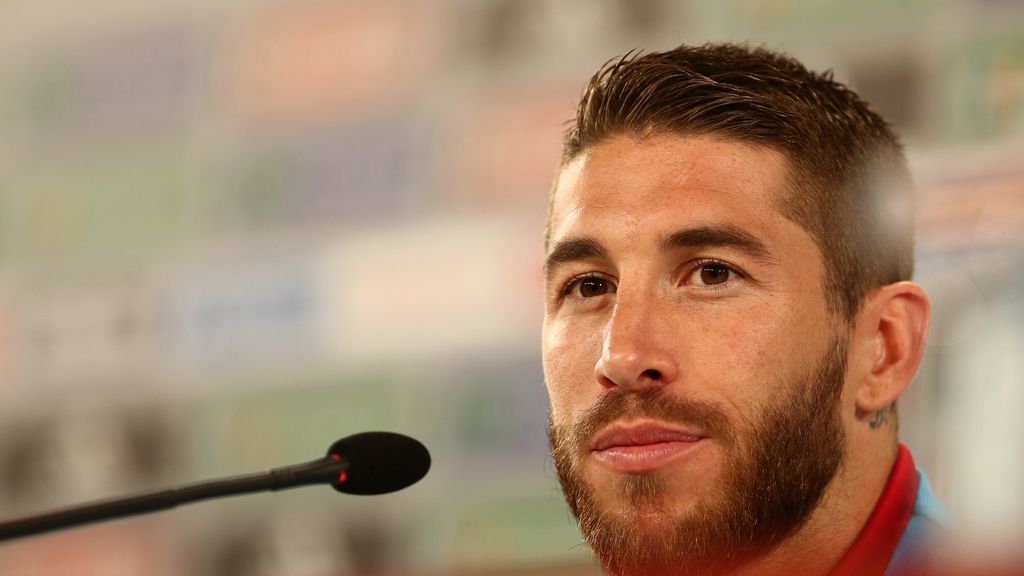 Sergio Ramos en rueda de prensa