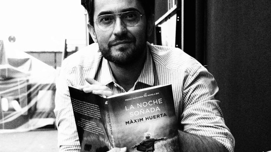 Máxim Huerta, en blanco y negro