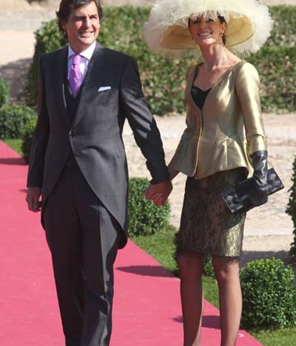 Nuria March y su marido