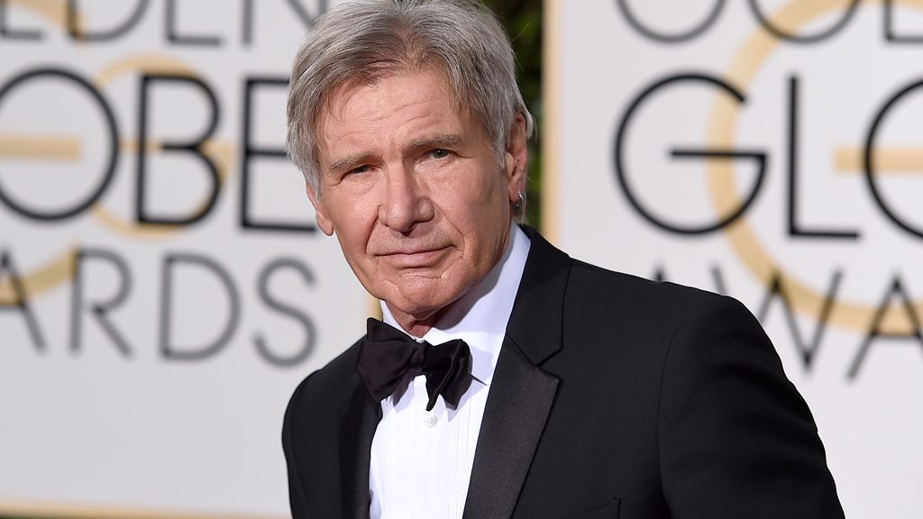 Harrison Ford en la alfombra roja