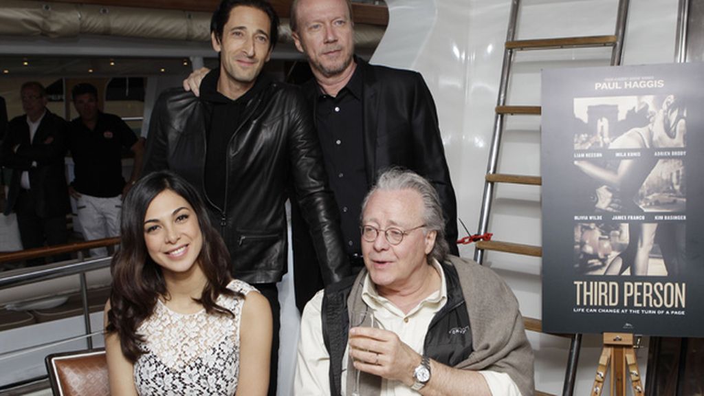 Adrien Brody, Paul Haggis, Moran Atias y  Paul Breuls
