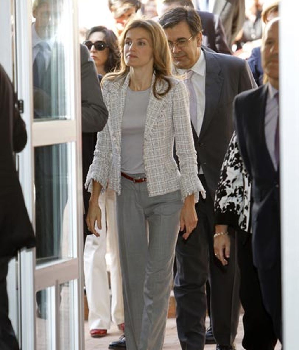 Letizia adora el gris