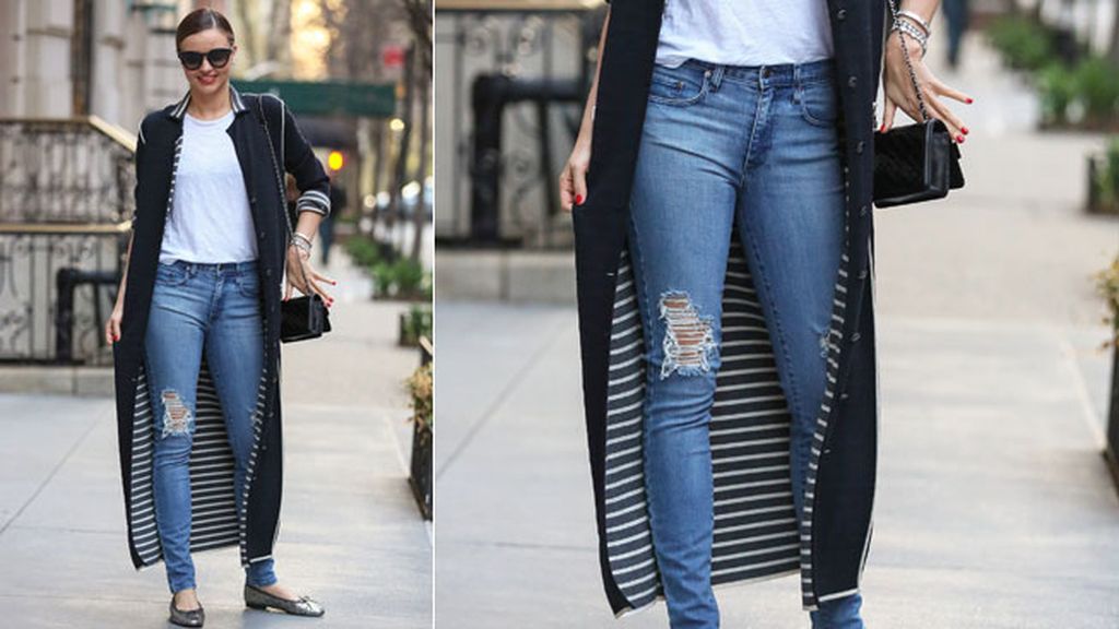 Enormes, cortos o de reina: los 'ripped jeans' son modernos, son nuevos, y parecen viejos