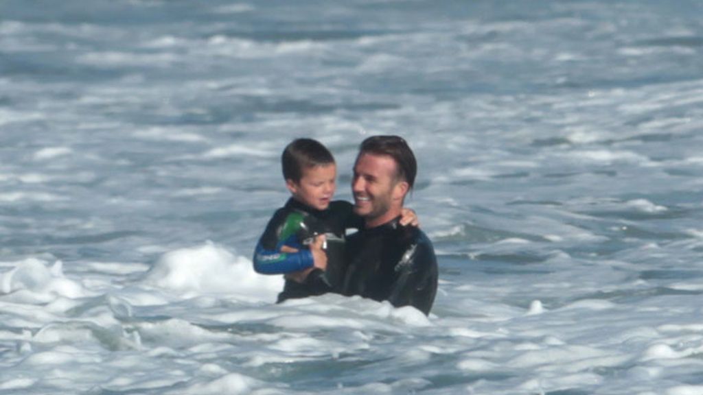 Beckham, todo un padrazo