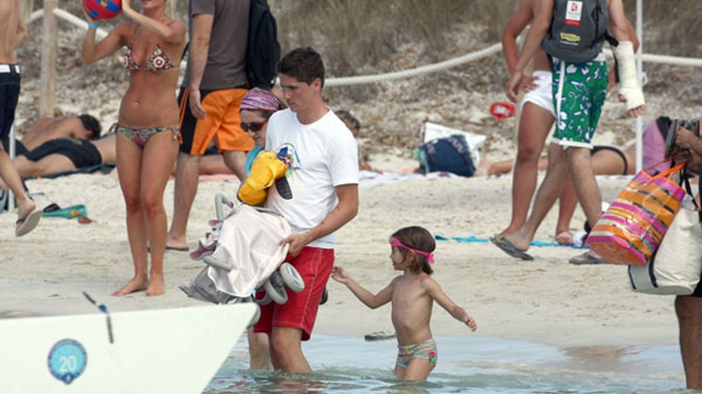 Fernando Torres, vacaciones familiares en Ibiza