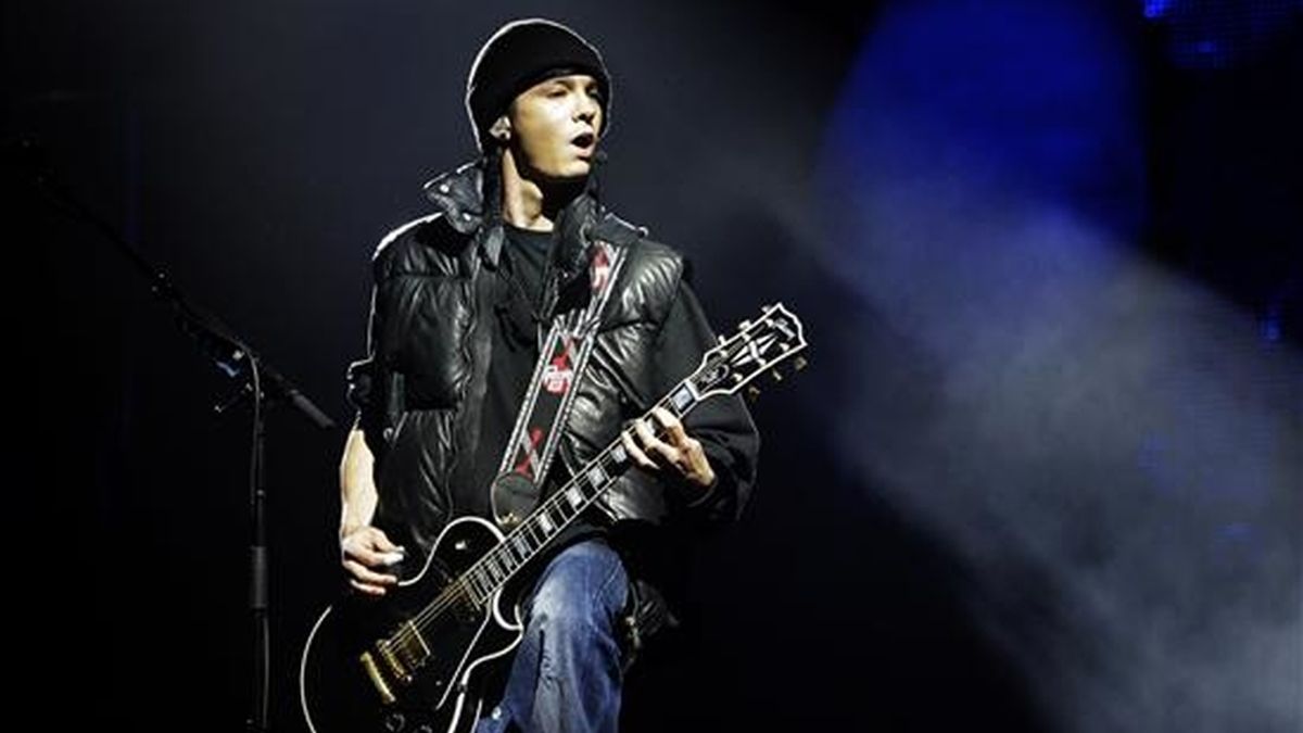 El guitarrista de "Tokio Hotel", Tom Kaulitz. EFE/Archivo