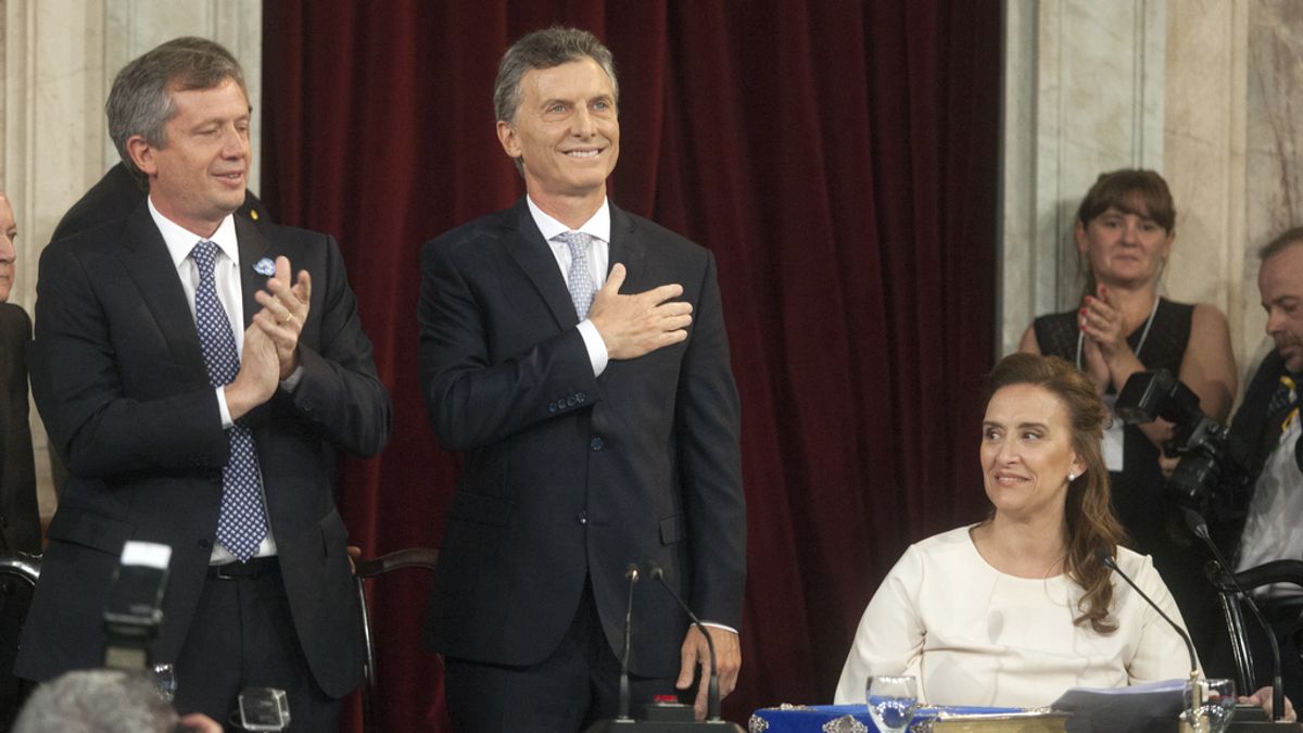 Mauricio Macri jura como presidente de Argentina