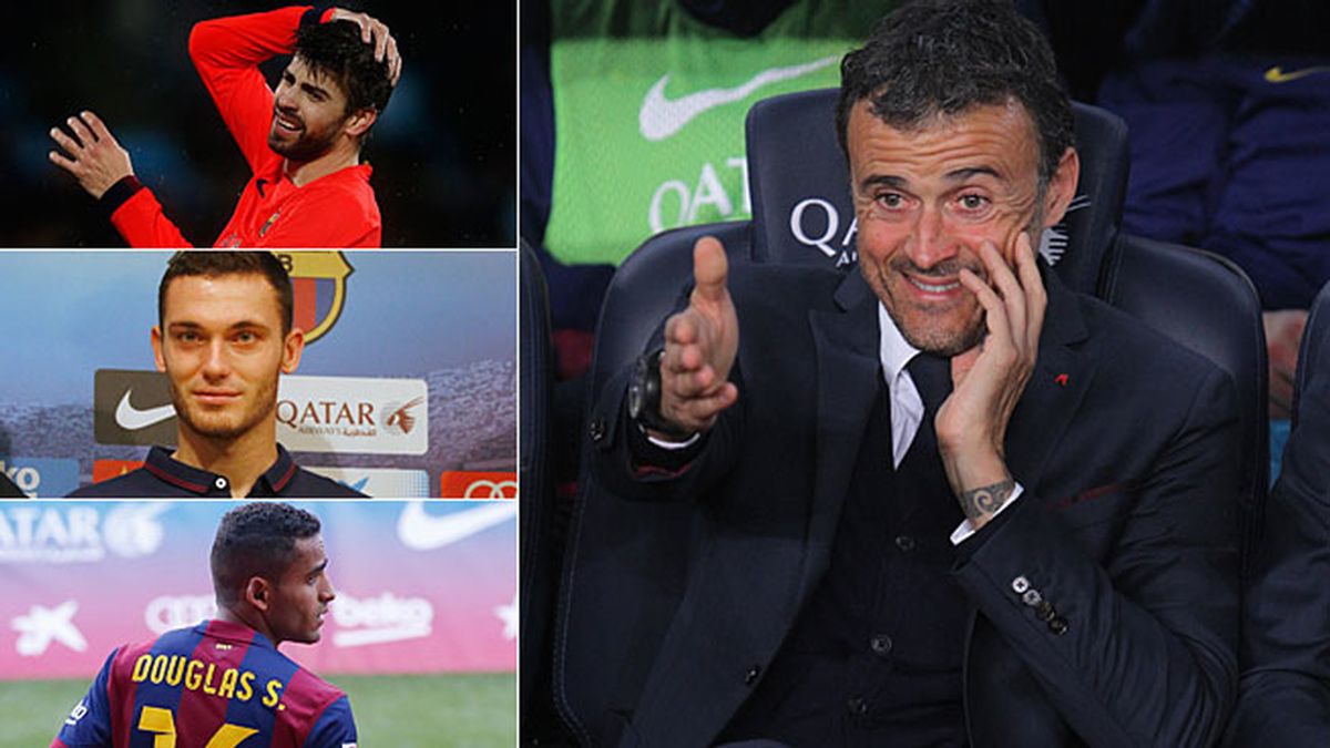 Luis Enrique defensa Luis Enrique defensa