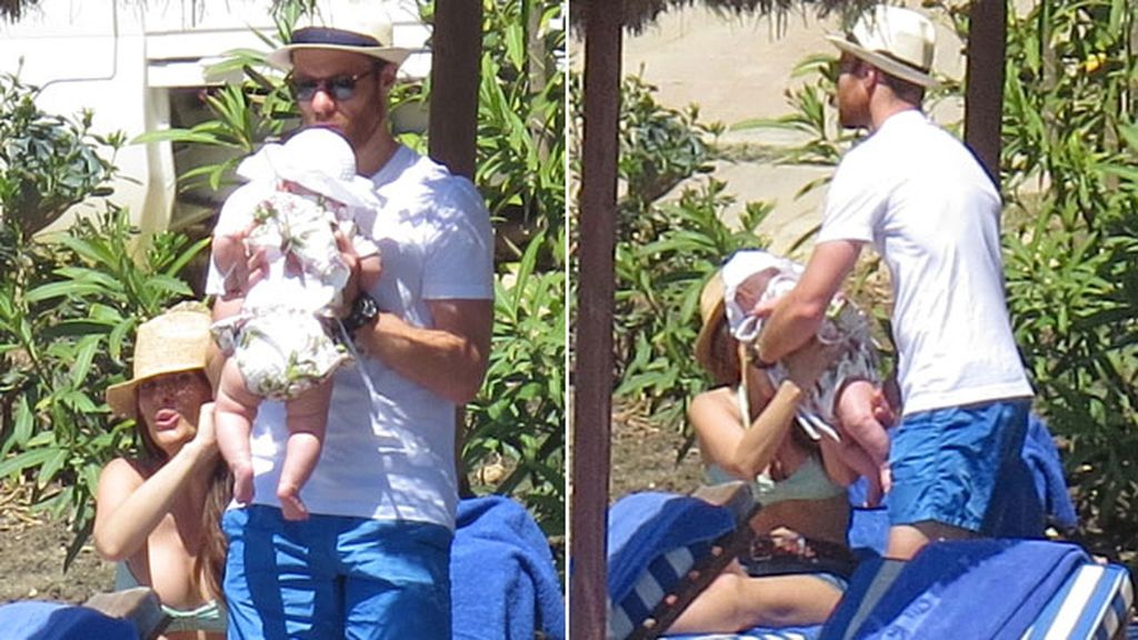 Nagore Aranburu y Xabi Alonso, desconectando en Marbella