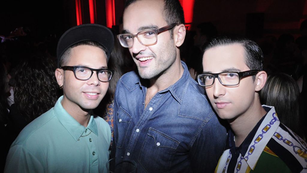 Alberto Arnedo, Gónzalo Calderón y Crawford.