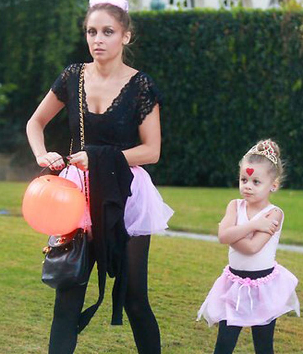 Nicole Richie y la pequeña Harlow
