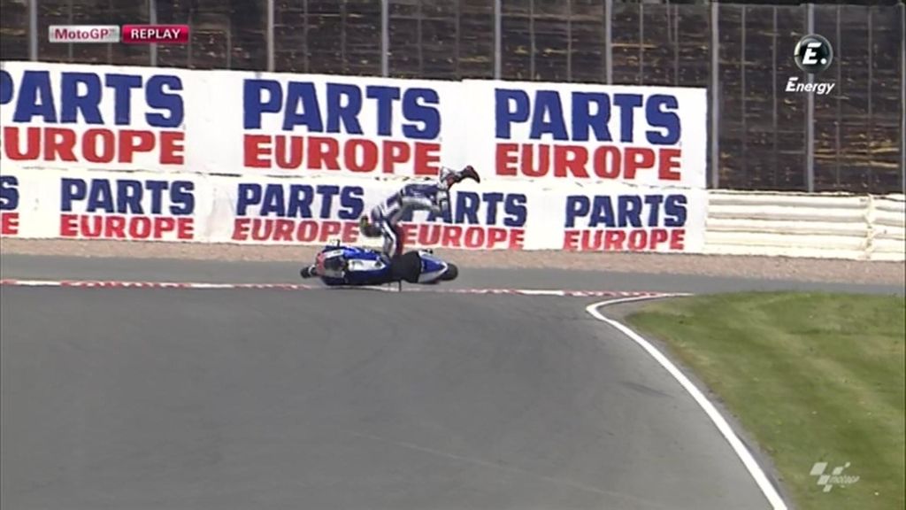 Caída en los Libres 2 de Sachsenring