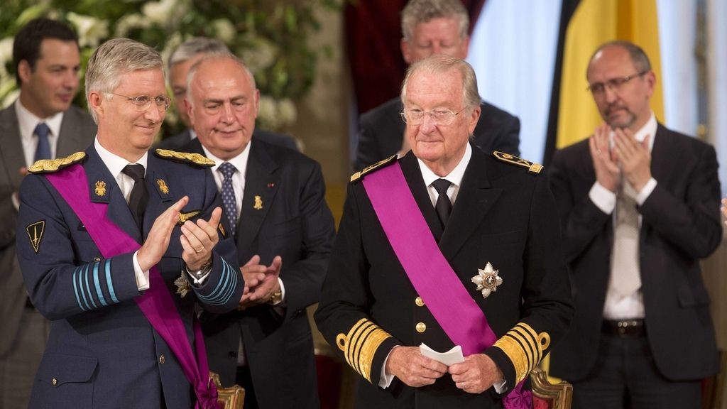 Coronación Felipe I de Bélgica