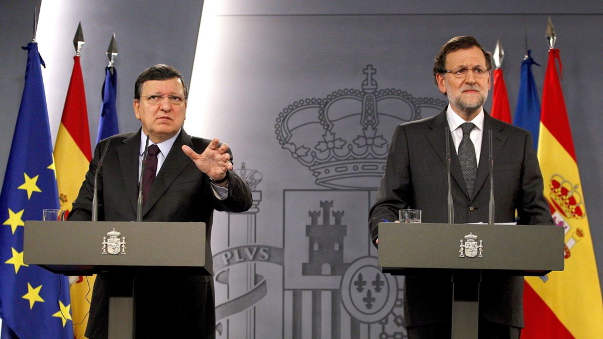 Rajoy y Barroso comparecen en rueda de prensa en La Moncloa