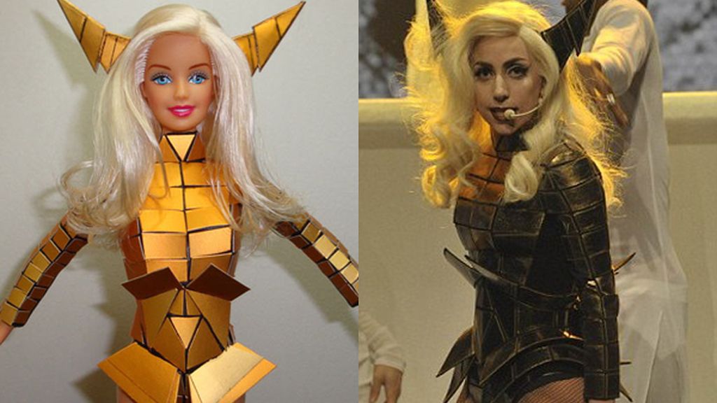 Lady Gaga se convierte en Barbie