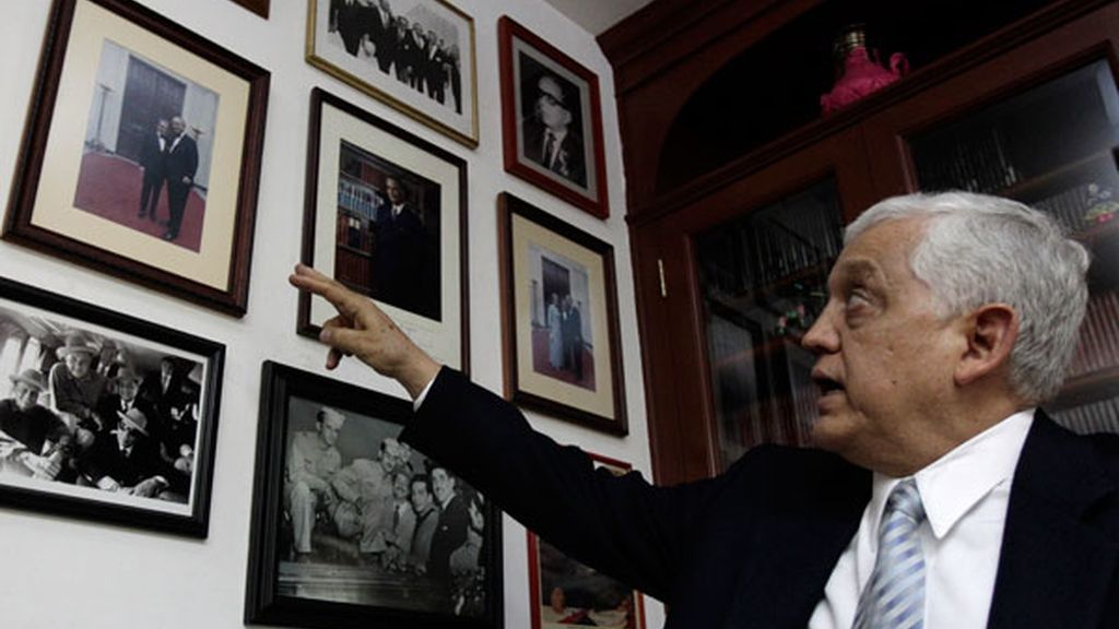 Eduardo Moreno, sobrino del actor, muestra sus fotografías