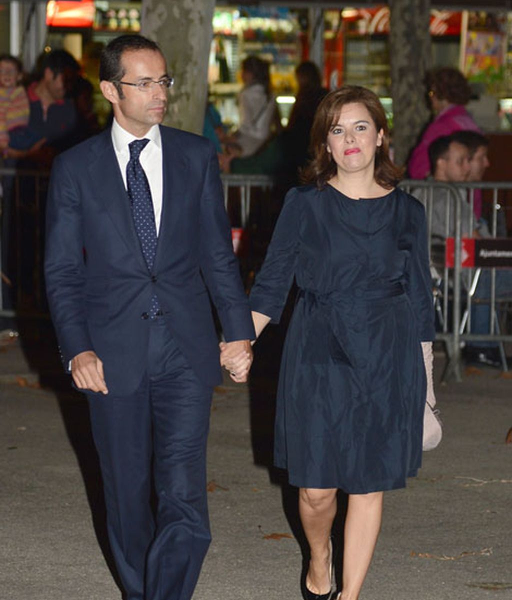 Soraya Sáenz de Santamaría e Iván Rosa Vallejo