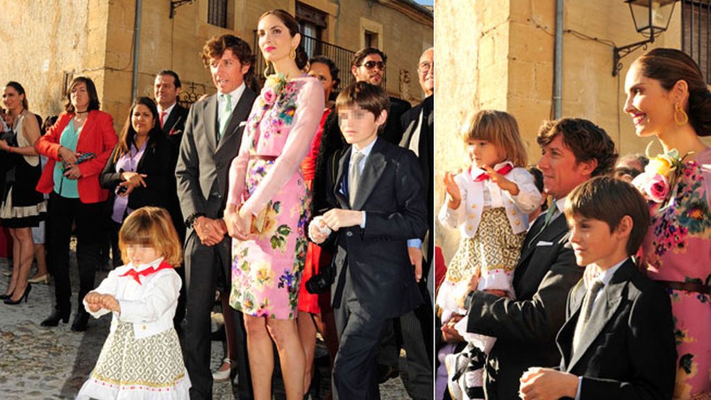 Colate y Eugenia Silva disfrutaron del enlace