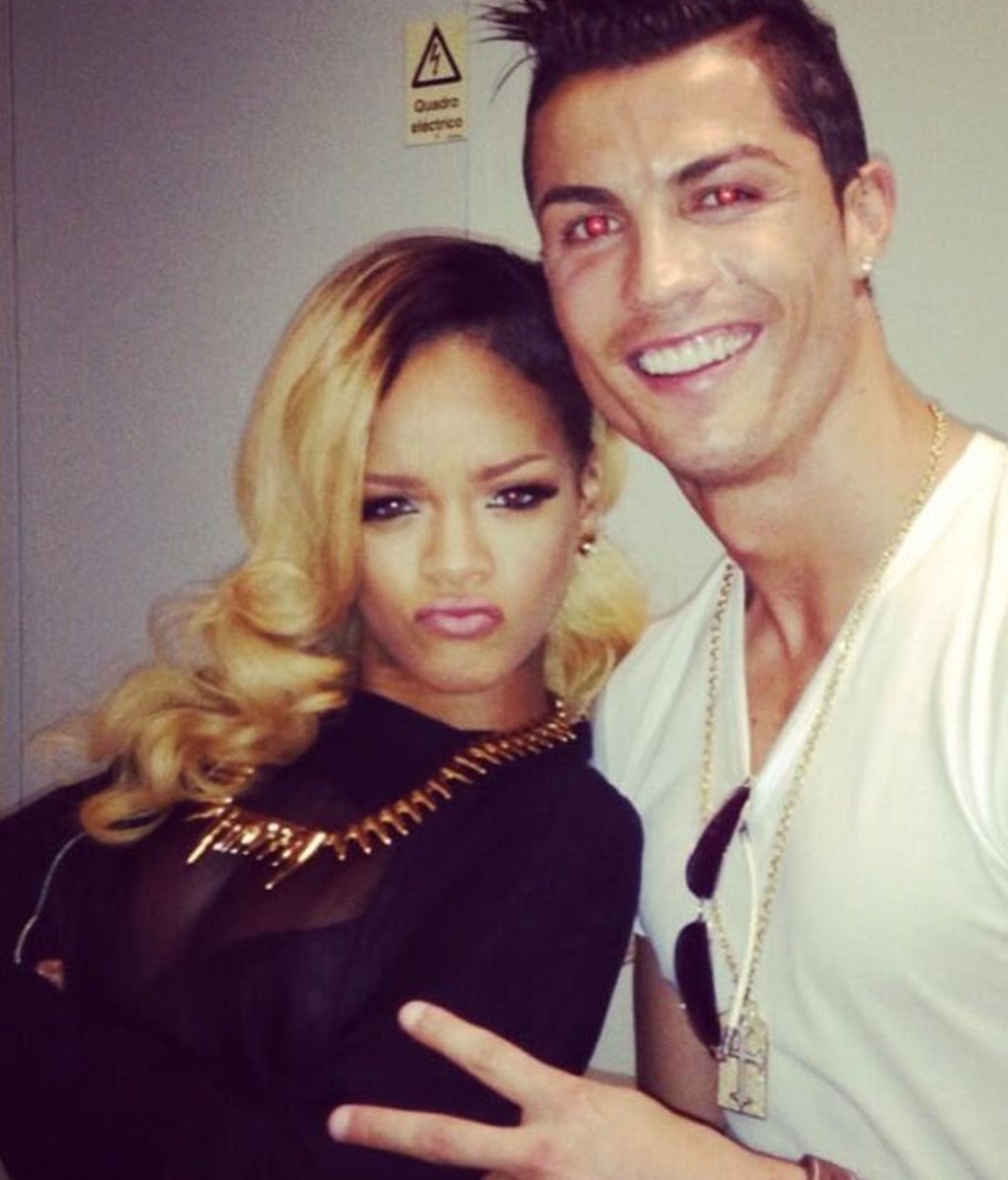 Rihanna y Cristiano Ronaldo