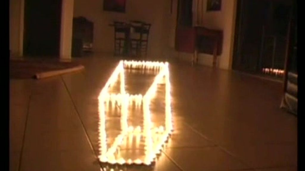 Impresionante truco: las velas 3D