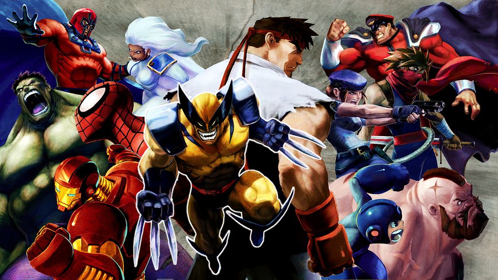 Videojuego y cómic se hacen uno en la original saga Marvel vs. Capcom