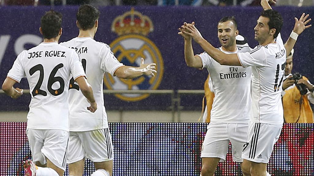 Jesé celebra el gol ante el PSG en Doha