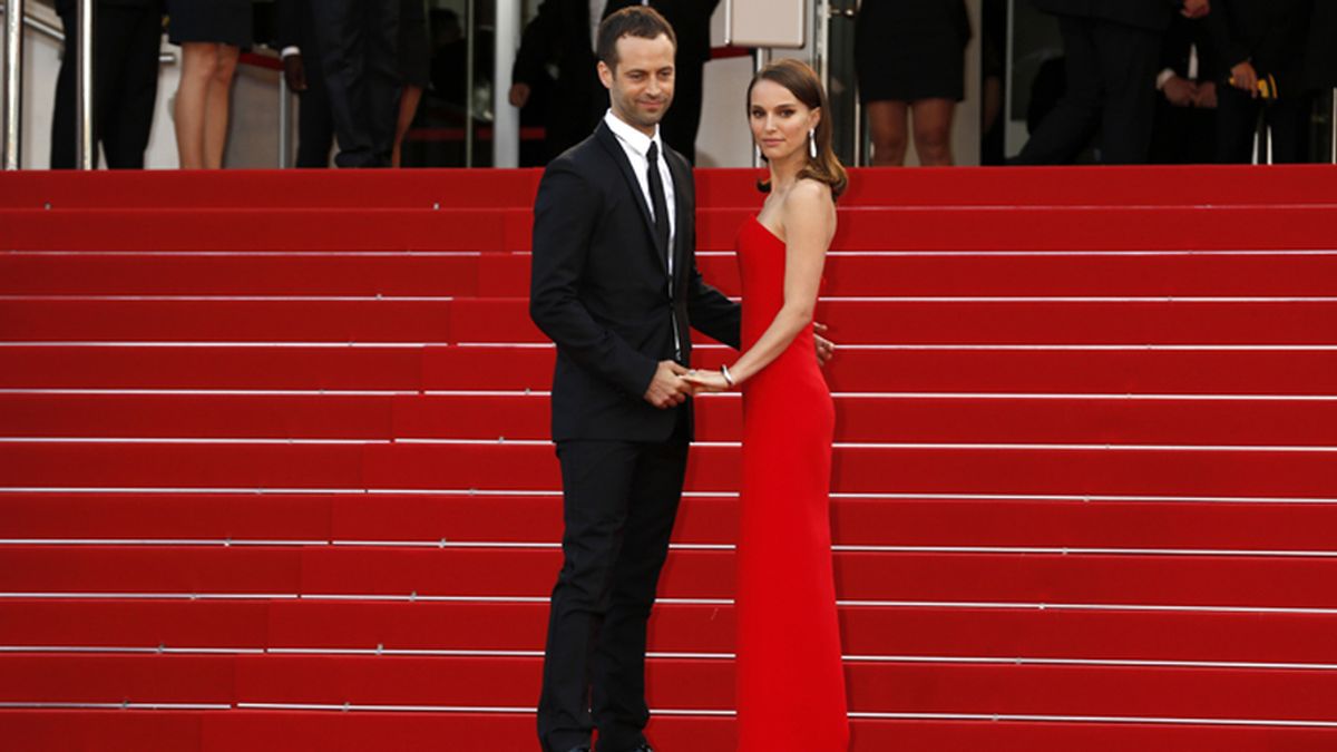 Natalie Portman y su marido Benjamin Millepied