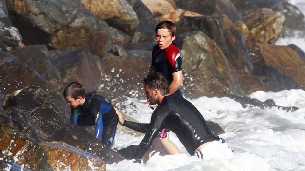 Beckham, todo un padrazo