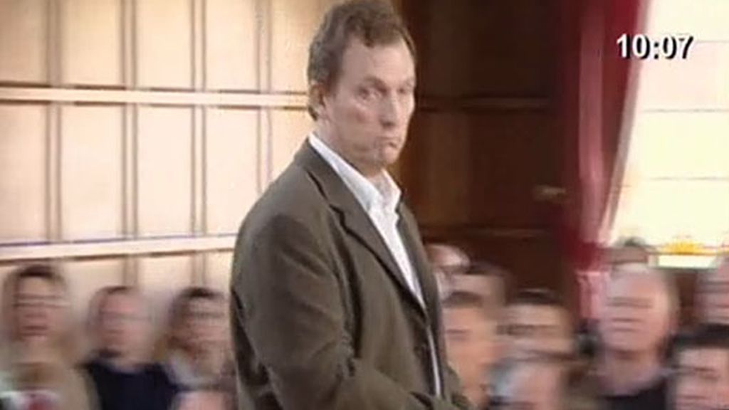 El lenguaje gestual de Santiago Mainar durante el juicio